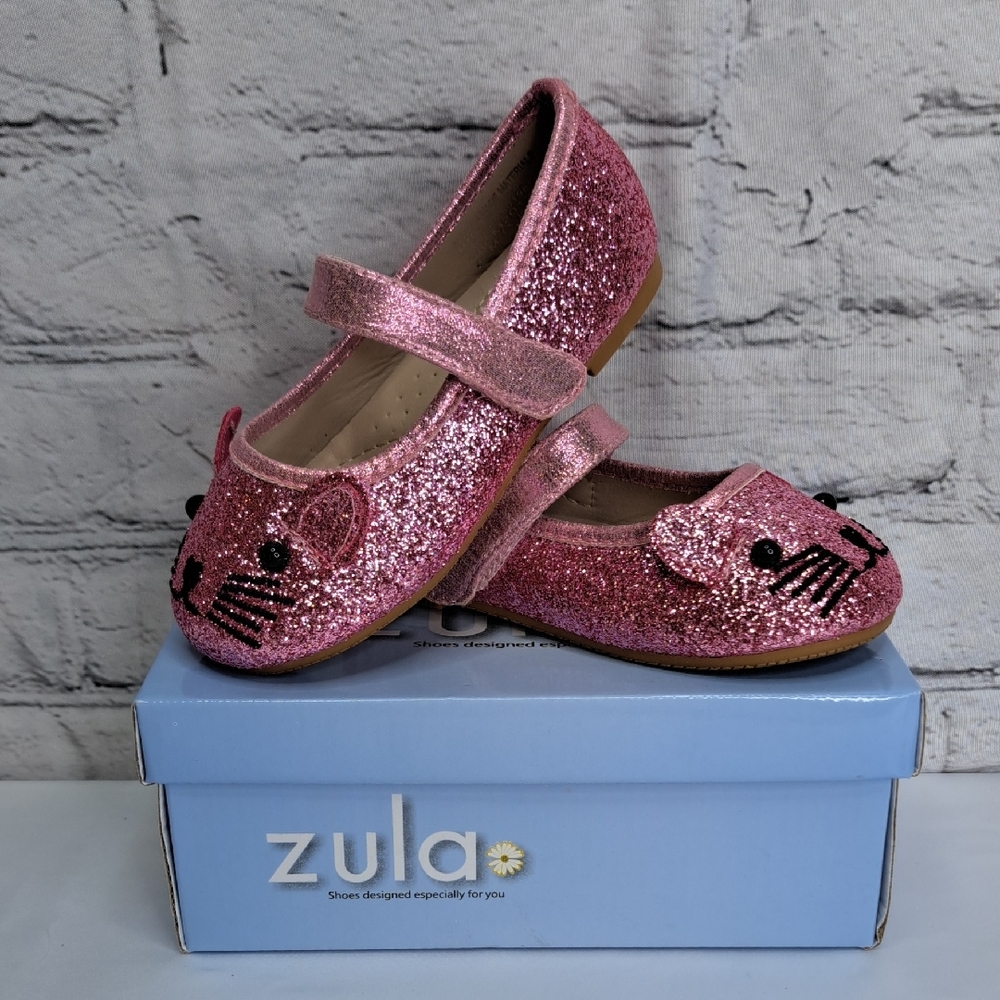 Sparkly Pink Mary Jane Dress Shoes
